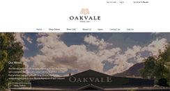 Desktop Screenshot of oakvalewines.com.au